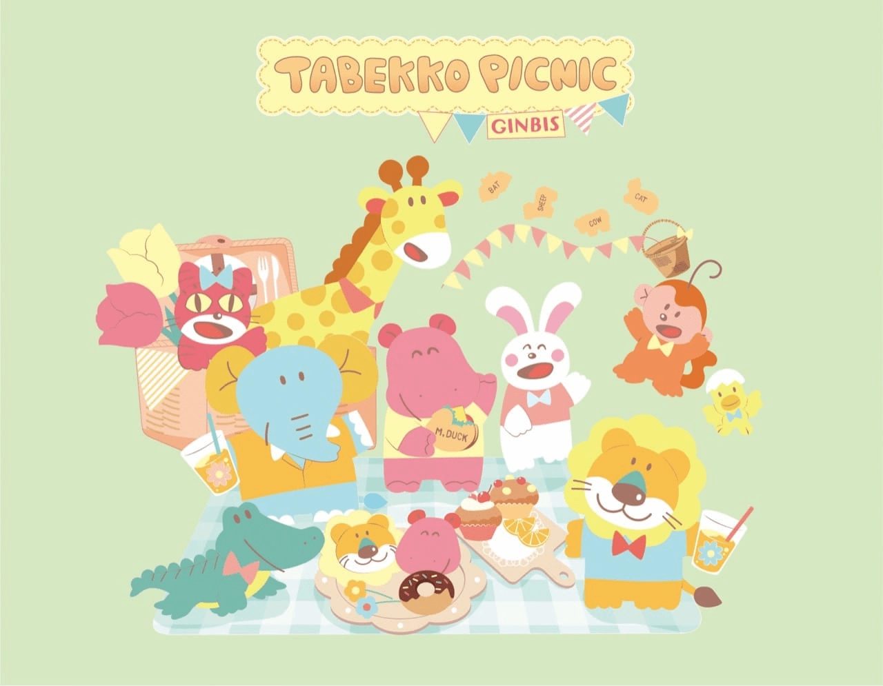 Collector's Drop Reveal Ichiban Kuji - Tabekko Animal - Tabekko Picnic Time