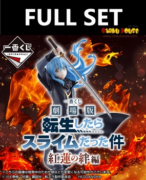Collectible Series Display Ichiban Kuji - That Time I Got Reincarnated As A Slime - Red Lotus Bond Edition (FULL SET OF 80)