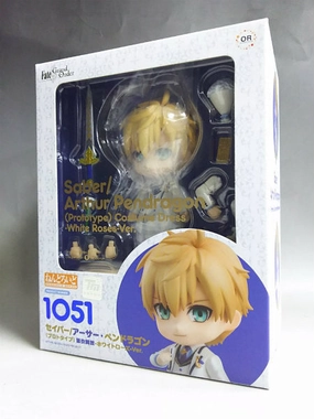 Hobby Figure Nendoroid No.1051 Saber/Arthur Pendragon [Prototype] Rei clothing-White Rose-Ver.