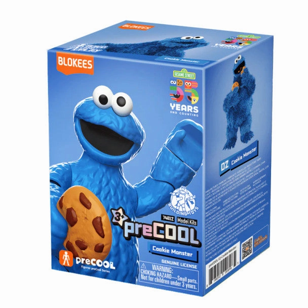 Sesame Street Friends Cookie Monster Blokees Figure Exclusive Pack Series