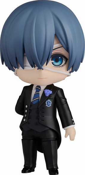 Fantasy Character Nendoroid "Black Butler Public School Arc" Ciel Phantomhive Sapphire Owl Ver.