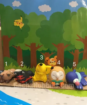 Pokemon Sleeping Friends Sun and Moon Ver. (In stock) Miniature Collection