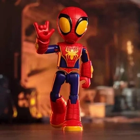 Water Sport Spidey And Friends Blokees Figures - Spidey Spider Suit