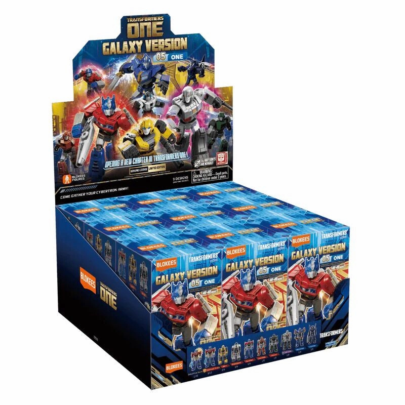 Transformers Blokees One Galaxy Version 05 - One Figure (Box of 9) Snowboard Toy Motion sensor