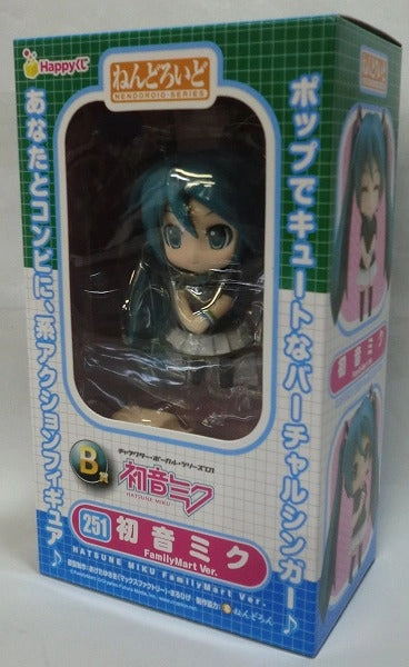 Nendoroid HAPPY lottery B prize No.251 Hatsune Miku FamilyMart Ver. Spirit Animal Vintage Toy
