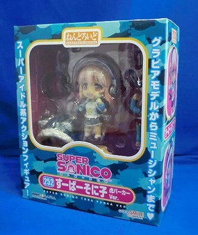 Nendoroid No.252 Super Sonico Tiger Hoodie Ver. Superhero Figure Critically Acclaimed