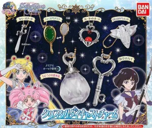 Niche Interest Limited Piece Sailor Moon Crystal Henshin Goods Figure Keychain 6 Pieces Set (In-stock)