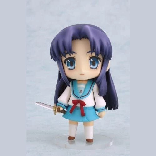 Art Deco Vinyl Merchandise Nendoroid - The Melancholy of Haruhi Suzumiya: Ryoko Asakura & Expansion Parts Set