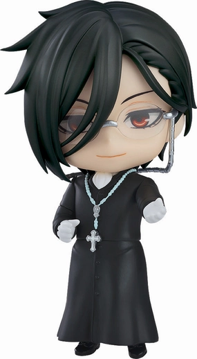 Nendoroid TV Anime "Black Butler: Public School Arc" Sebastian Michaelis: Sapphire Owl Ver. Living room
