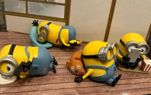 Minion Sleeping Time Small Figure 4 Pierces Set (In-stock) Collectible Item Character Toy