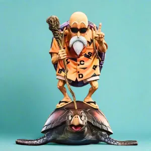 Premium Display Dragon Ball Anime Figure Island Master Roshi 23cm (9") PVC Statue