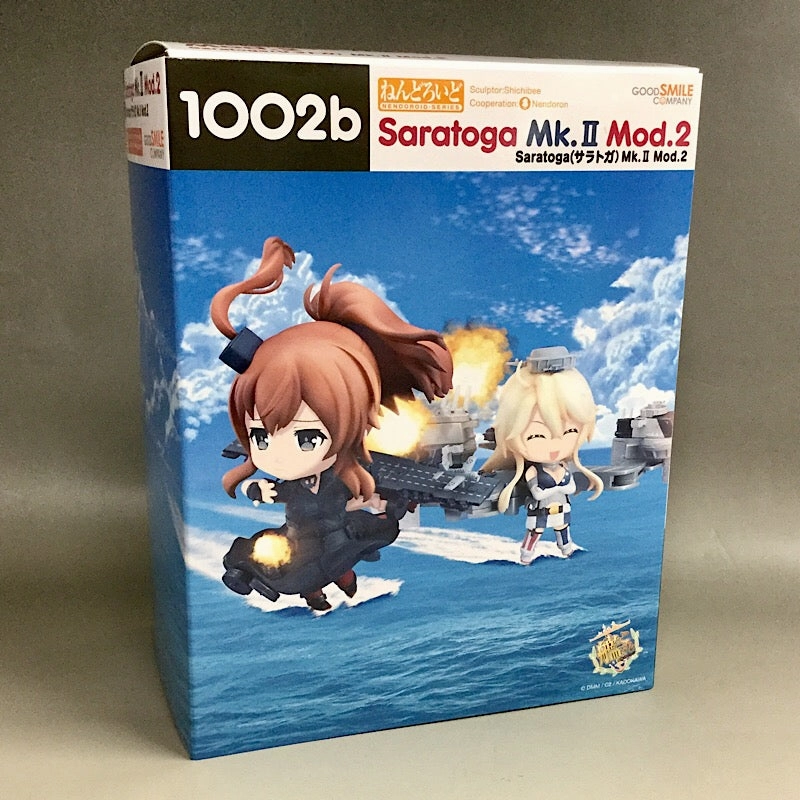 Nendoroid No.1002B SARATOGA (Saratoga) Mk.II MOD.2 GOOD SMILE ONLINE SHOP Reservation Benefits "Nendoroid Saratoga Mk.II MOD.2 Special Sleeve / Nendoroid Special Specifications Polored" Seasonal Decoration