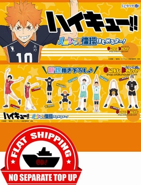 Kuji - Haikyuu!! - I'm Going To Start Gymnastics! <br>[FLAT SHIPPING] Collector's Find Series Toy Find Display