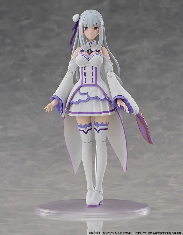 Re:ZERO -Starting Life in Another World- Kadokawa Plastic Model Series Emilia<br>[Pre-Order 12/10/25] Mystery Series Display