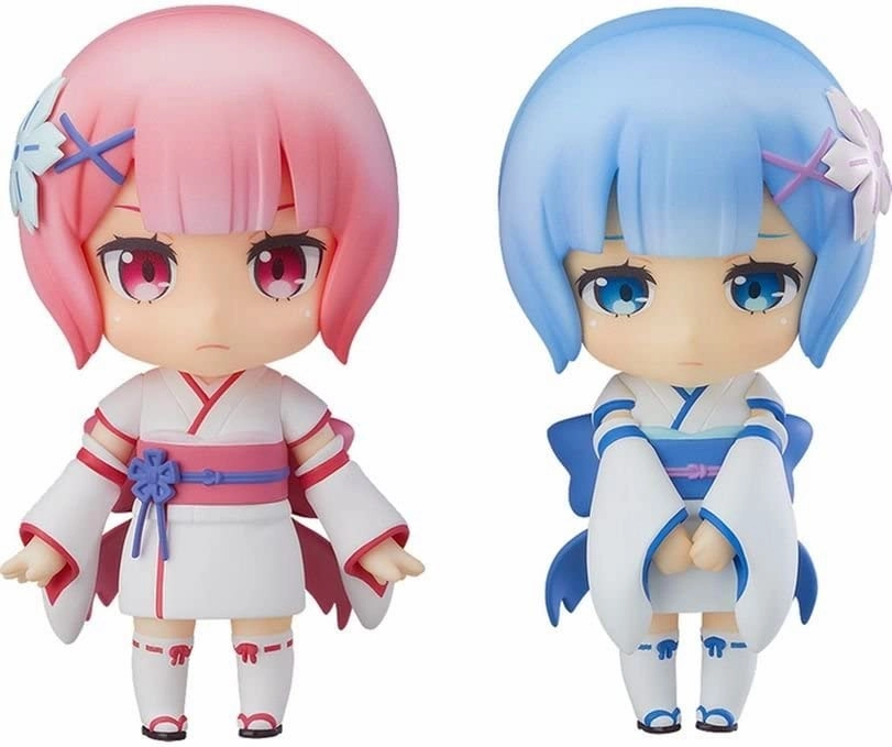 Nendoroid Re:ZERO -Starting Life in Another World- Ram & Rem Childhood Ver. Seasonal Decoration Collector Display