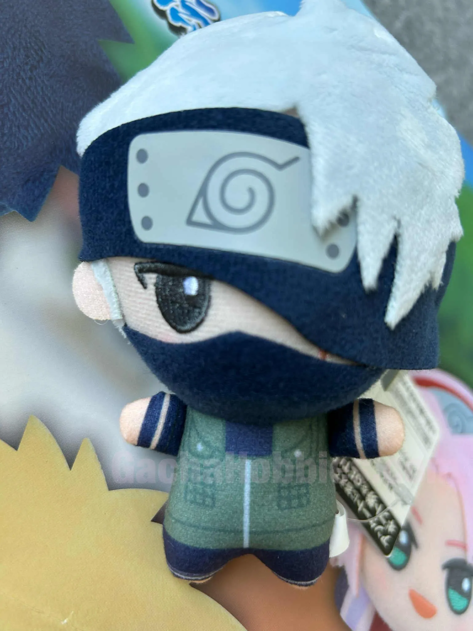 Movie Model Naruto Shippuden Kakashi Hatake Small Plush Keychain (In-stock)