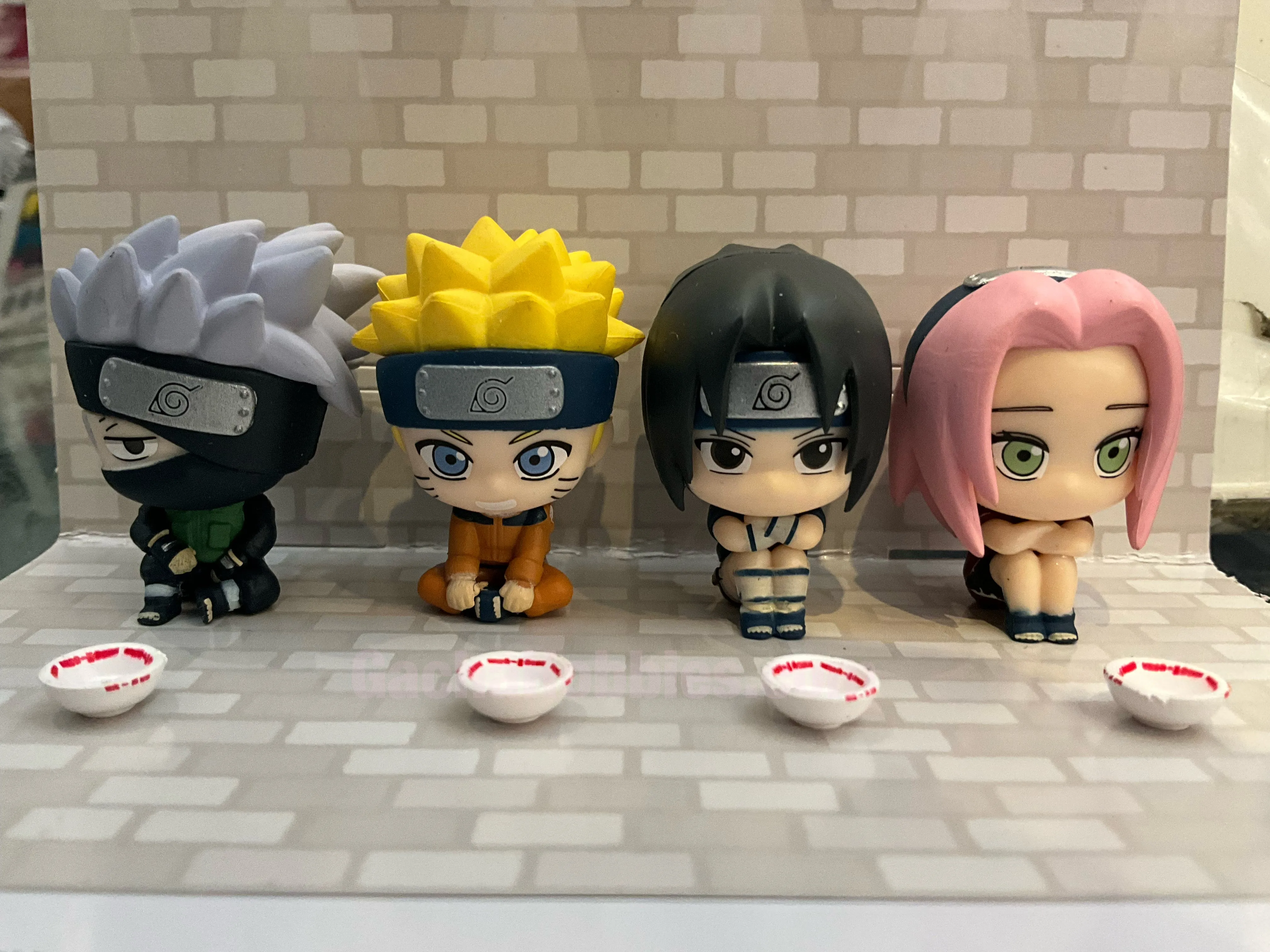 Universal Theme Naruto Shippuden Machibouke Small Figure 4 Pieces Set (In-stock)
