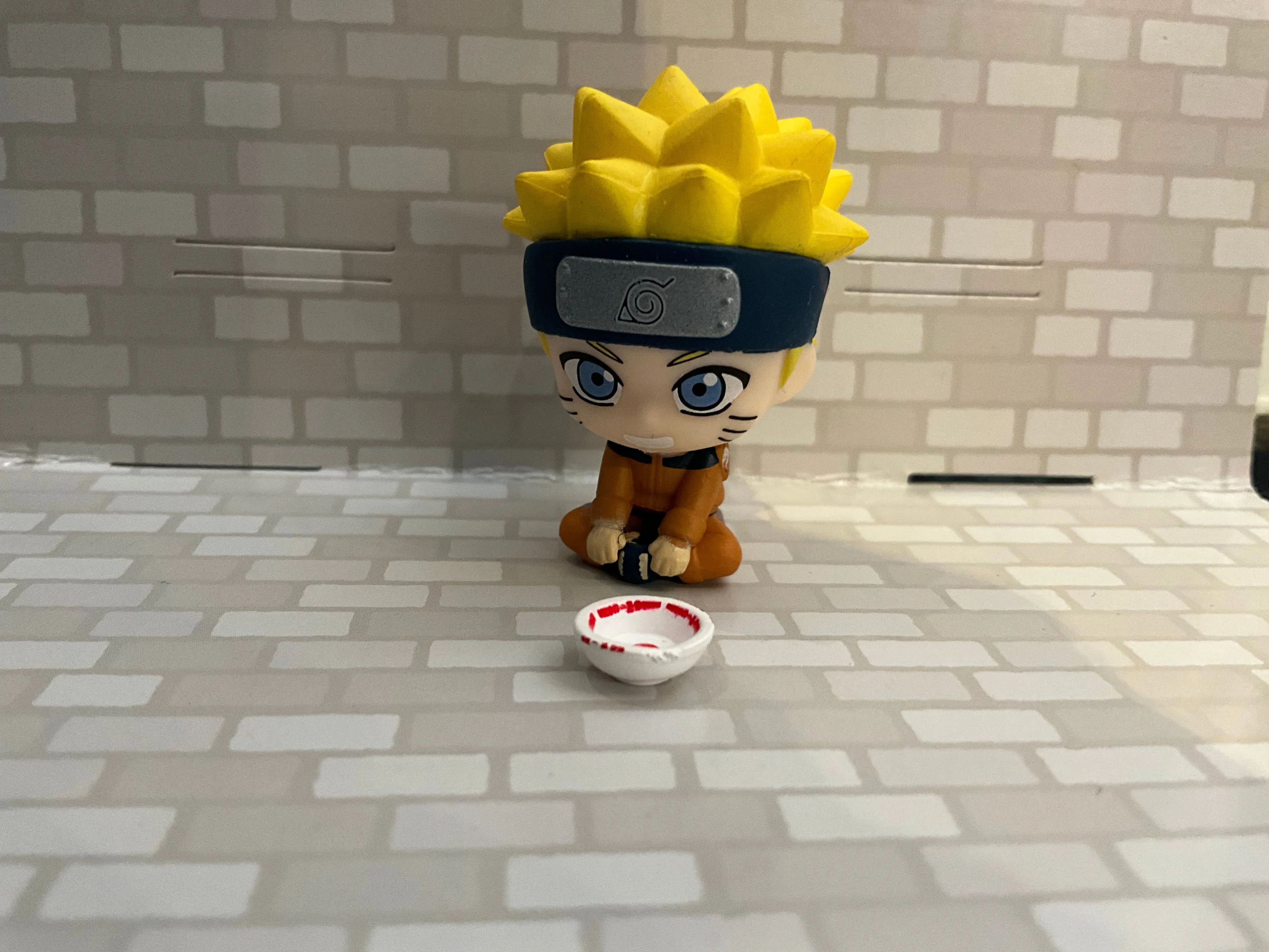 Naruto Shippuden Machibouke Small Figure 4 Pieces Set (In-stock) Display Case