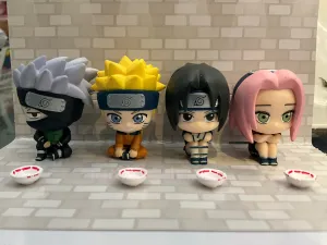 Universal Theme Naruto Shippuden Machibouke Small Figure 4 Pieces Set (In-stock)