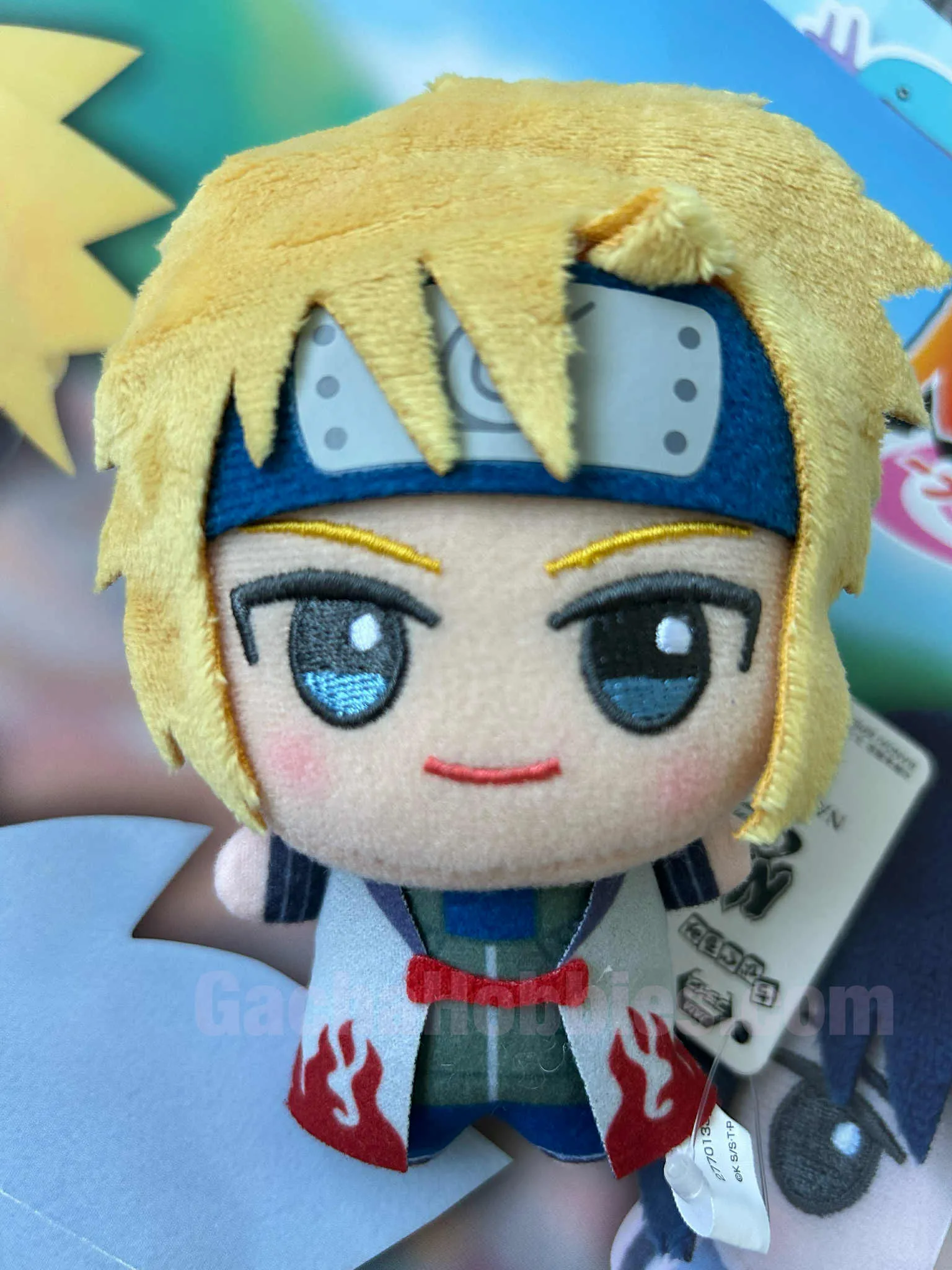 Naruto Shippuden Minato Namikaze Small Plush Keychain (In-stock) Science fiction Fantasy Character