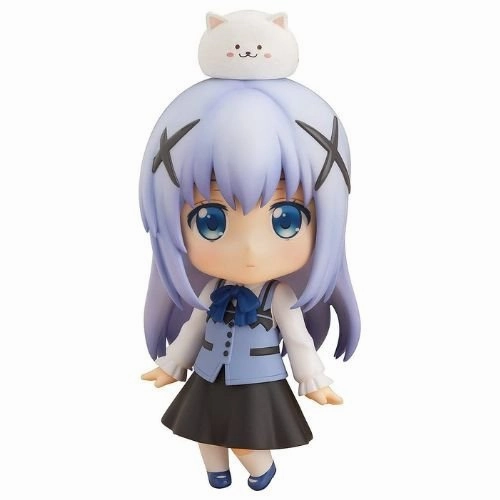 Superhero Display Premium Sculpture Nendoroid - Is the order a rabbit?: Chino