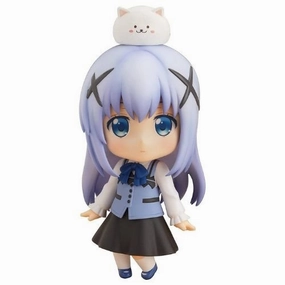 Superhero Display Premium Sculpture Nendoroid - Is the order a rabbit?: Chino