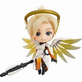 Chrome Plated Nendoroid - Overwatch: Mercy Classic Skin Edition