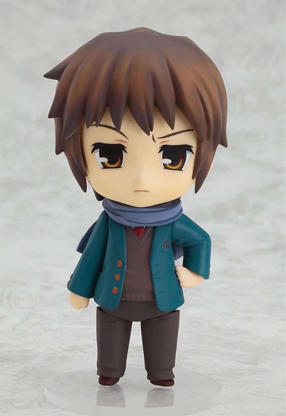 Nendoroid - The Melancholy of Haruhi Suzumiya: Kyon Disappearance Ver. Designer Sculpture Rubber Toy
