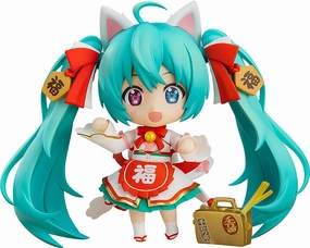 Folk Art Ancient God Nendoroid Character Vocal Series 01 Hatsune Miku: Maneki Miku Ver.