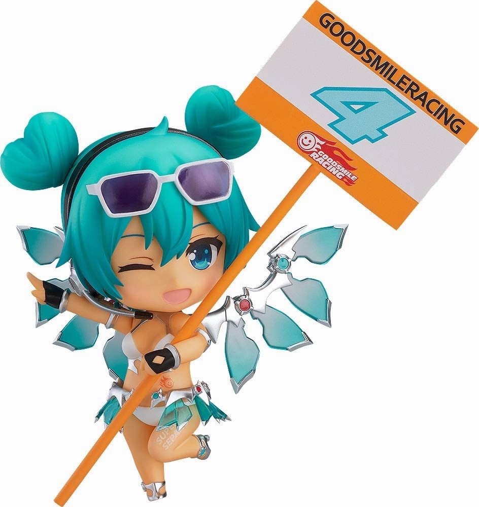 Kawaii Design Character Display Nendoroid Hatsune Miku GT Project Racing Miku 2013 Sepang Ver.