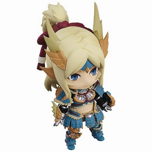 Nendoroid Monster Hunter World: Iceborne Female Hunter Zinogre Alpha Armor Ver. DX Villain Figure Designer Item