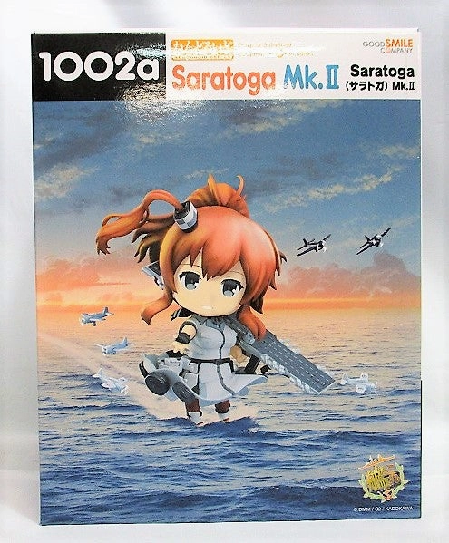 Nendoroid No.1002a Saratoga (Saratoga) Mk.II GOOD SMILE ONLINE SHOP Reservation Bonus "Nendoroid SARATOGA MK.II Special Sleeve Nendoroid Special Specifications Polar" (Fleet Collection -Ship Collection) Metaverse Asset Premium Toy