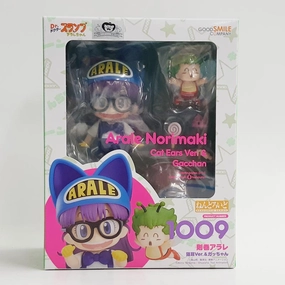 Nendoroid No.1009 Arare Norimaki Cat Ear Ver. and Gacchan She Shed Abstract art