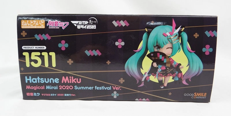 Nendoroid No.1511 Hatsune Miku Magical Mirai 2020 Summer Festival Ver. (Character Vocal Series 01 Hatsune Miku) Felt Toy