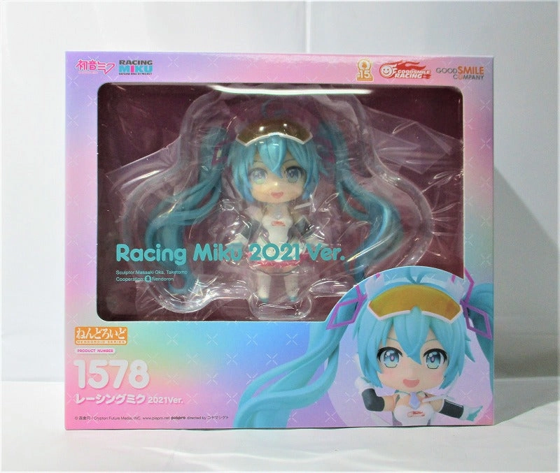 Valuable Collectible Action Hero Nendoroid No.1578 Racing Miku 2021ver. (Hatsune Miku GT Project)