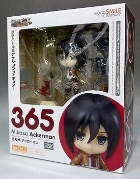 Nendoroid No.365 Mikasa Ackerman (Attack on Titan) Premium Unit Character Unit