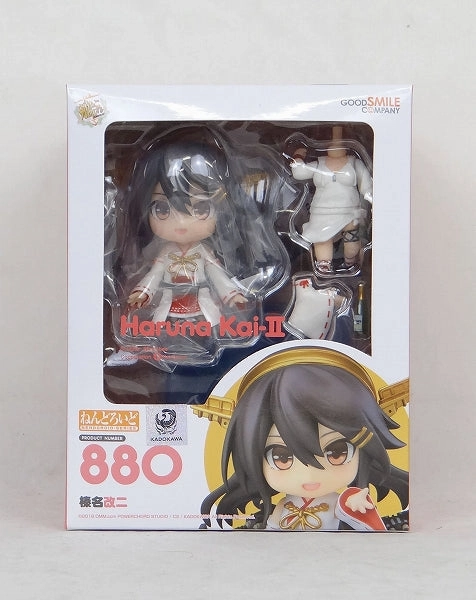 Nendoroid No.880 Haruna Kaiji GOODSMILE ONLINE SHOP Reservation Bonus "Nendoroid Haruna Kaiji Special Sleeve / Nendoroid Special Specifications Polored" Vintage Theme Limited Article