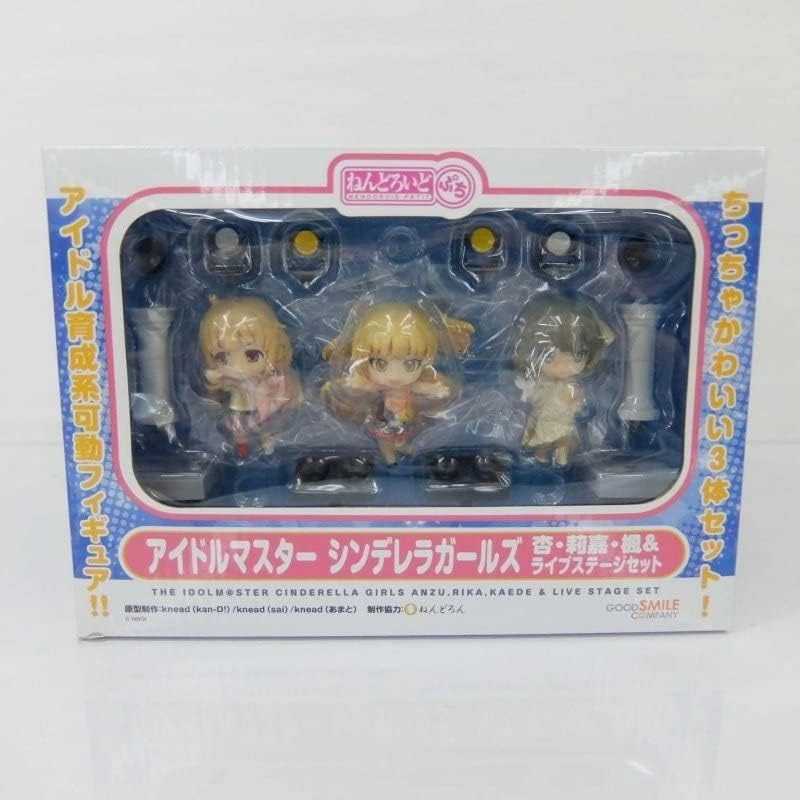 Nendoroid Petite - THE IDOLM@STER Cinderella Girls: Anzu & Kaede & Kirika & Live Stage Set [Wonder Festival 2013 Winter Exclusive] Astronaut Figure Designer Figure