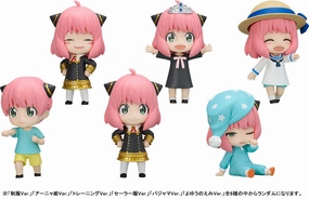 Action Hero Mother's Day Nendoroid Surprise Spy x Family Anya Collection 6Pack BOX