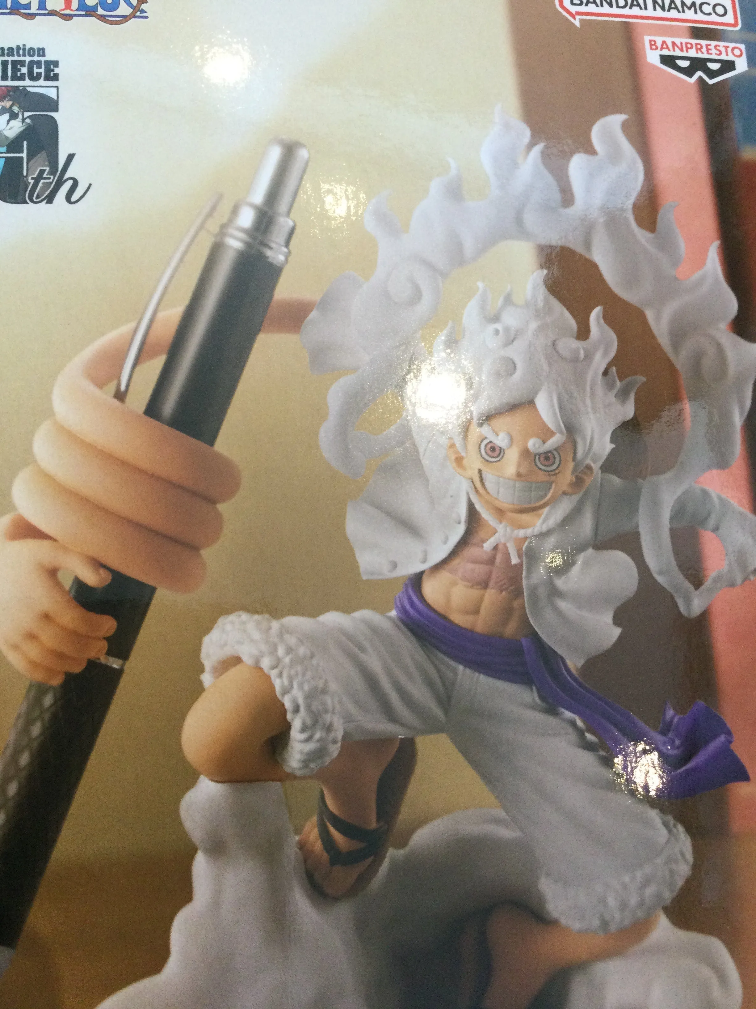 One Piece Monkey D. Luffy Gear 5 Pen Stand Figlife Prize Figure (In-stock) Event Souvenir