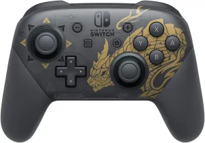 Enduring Classic Religious Icon Nintendo Switch Pro Controller Monster Hunter Rise Limited (In-stock)