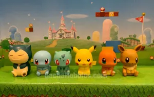 Pokemon Sword and Shield Figure Clip Vol.1 6 Pieces Set (In-stock) Custom Paint