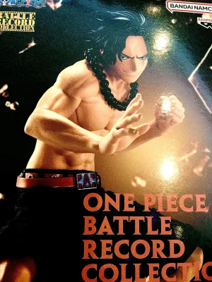 Miniature Decor Exhibition Piece One Piece Battle Record Collection Portgas D. Ace Prize Figure (In-stock)