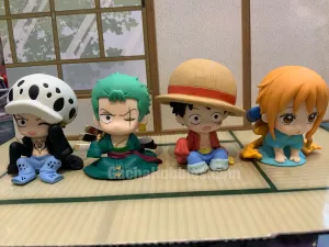 One Piece Modorasetai Mini Figure 4 Pieces Set (In-stock) Educational Display