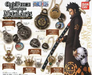 One Piece Treasure Metal Arts Keychain 12 Pieces Set (In-stock) Museum Standard