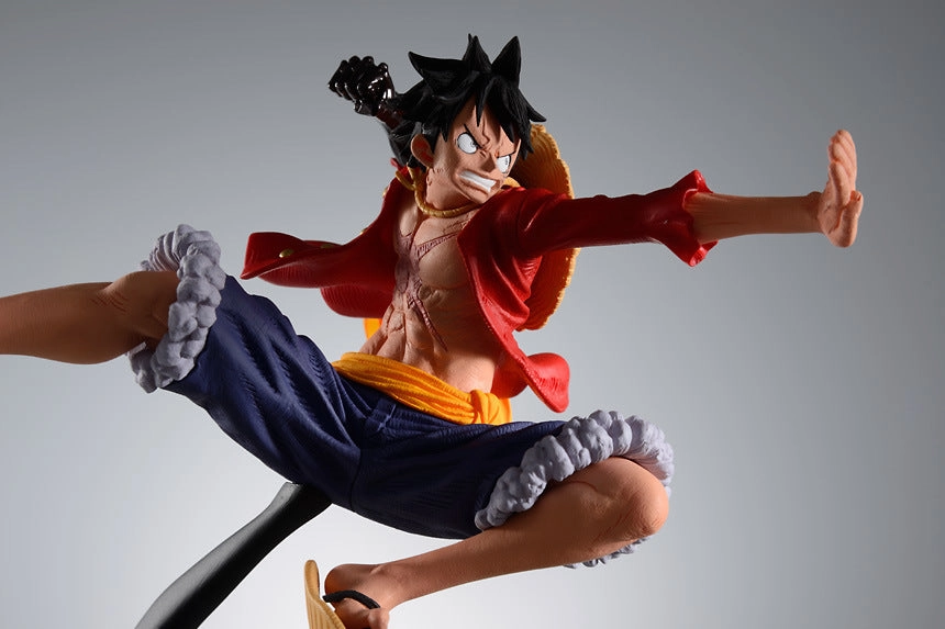 Digital Art One Piece Luffy Anime Action Figure