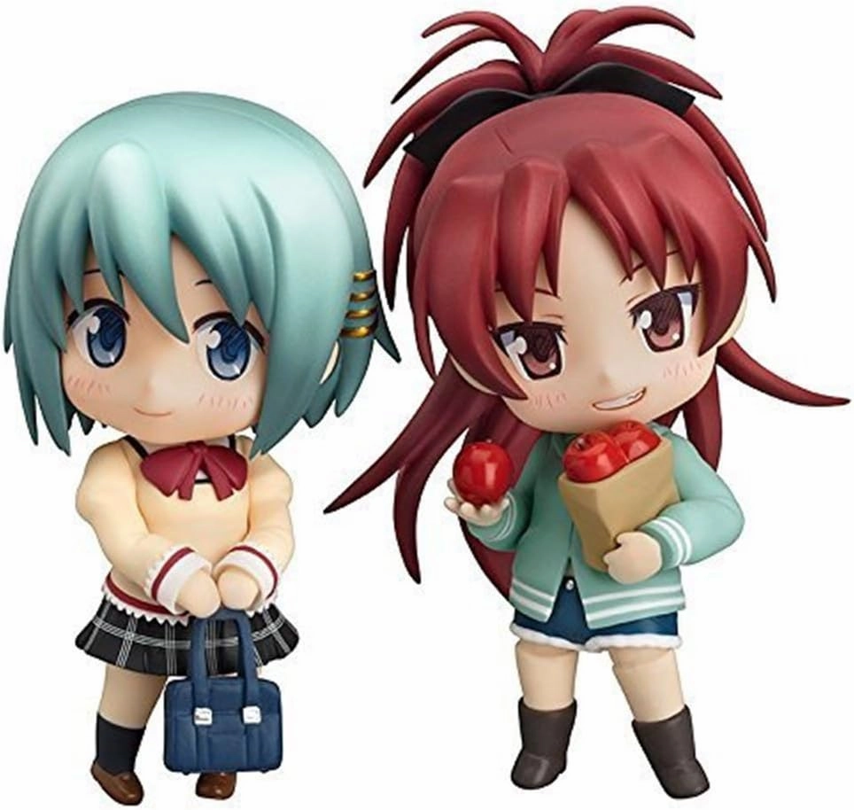 Nendoroid - Puella Magi Madoka Magica: Sayaka Miki Uniform Ver. & Kyoko Sakura Casual Clothes Ver. Set [Wonder Festival 2014 Summer, Goodsmile Online Shop Exclusive] Metaverse Asset International Brand
