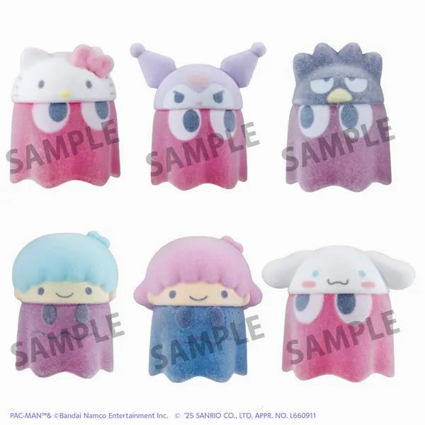 Pac-Man??Sanrio Characters Chibicollect Figure vol.2 Flocky Ver. (Box of 6 pcs) (846212)<br>[Pre-Order 15/10/25] Surprise Pack Series Hidden Treasure Reveal