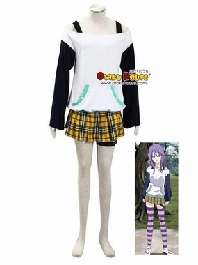 Rosario   Vampire Cosplay Costume - Mizore Shirayuki Public Speaking Vision Achieve