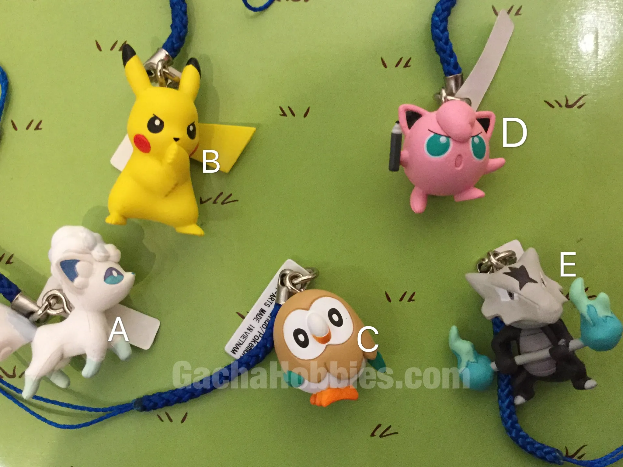 Birthday gift Full Set Pokemon Figure Keychain (In-stock)